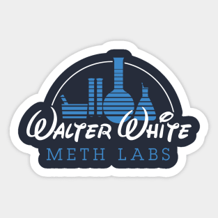 Walter White Meth Labs Sticker